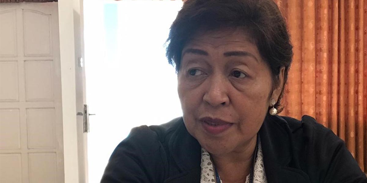 Kepala KPPN Timika, Anggraini Latupeirissa.